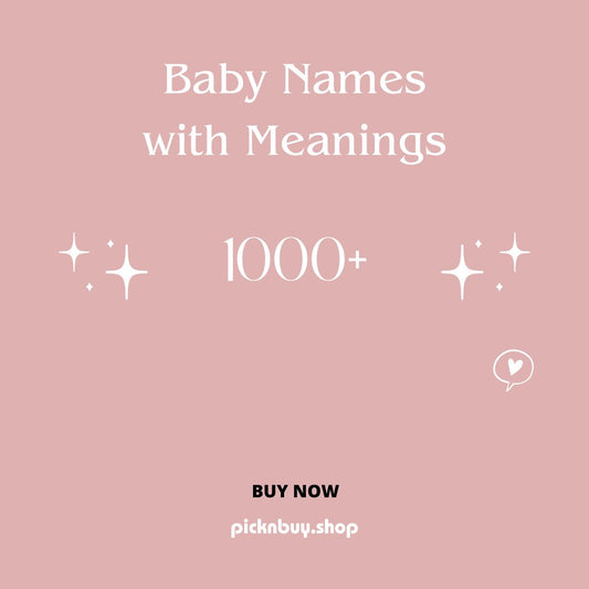 1000+ Baby Names with Meanings