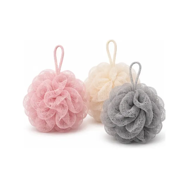 Cotton Bath Sponge Set white-background product packshot