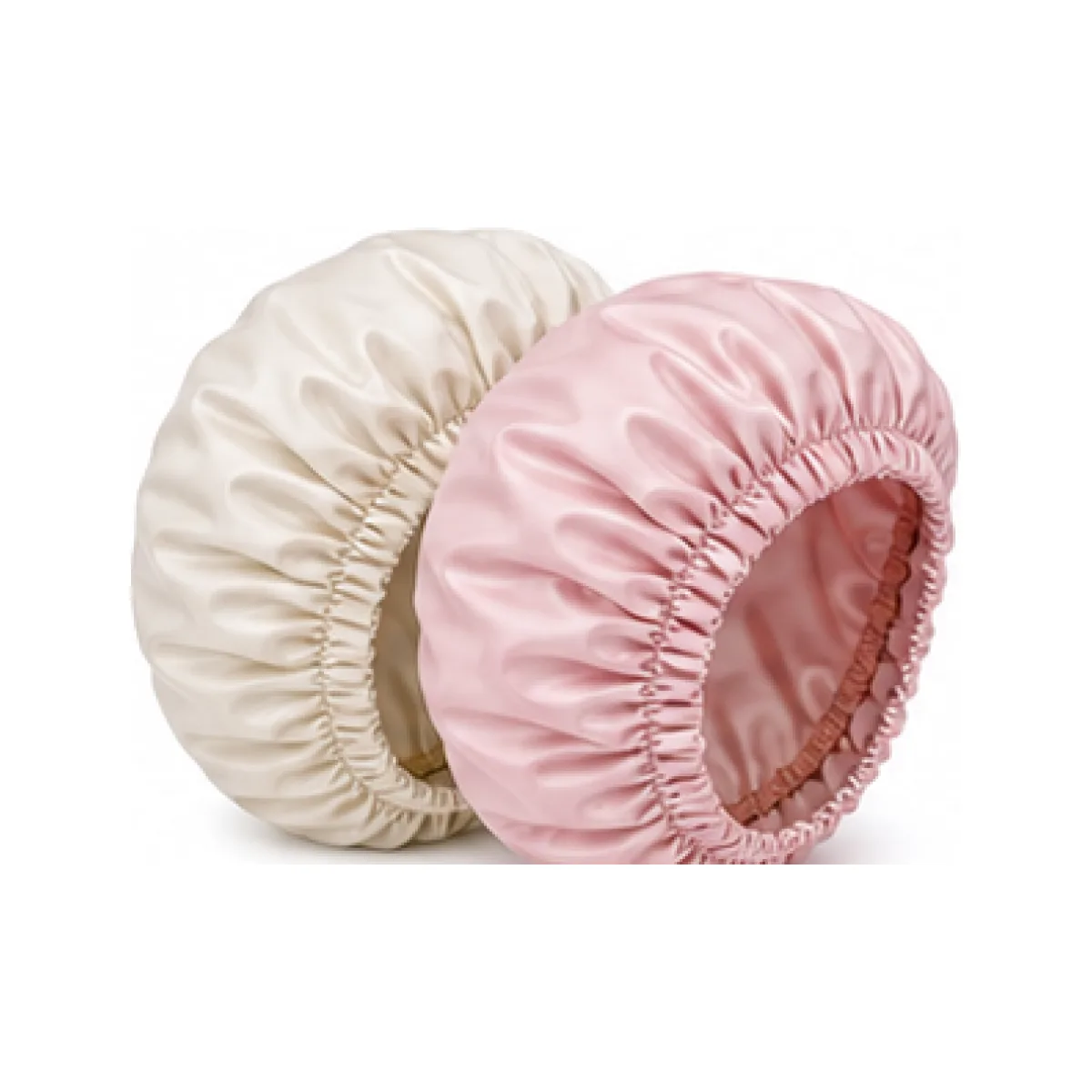 Reusable Shower Cap Pair white-background product packshot