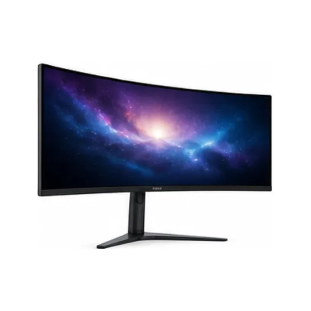 Ultrawide Desktop Monitor - Silver Finish white-background product packshot