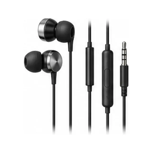 Wired In-Ear Earphones with Microphone white-background product packshot