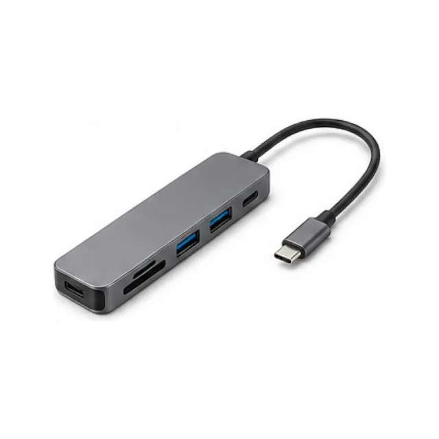 Multi-Port USB Hub white-background product packshot
