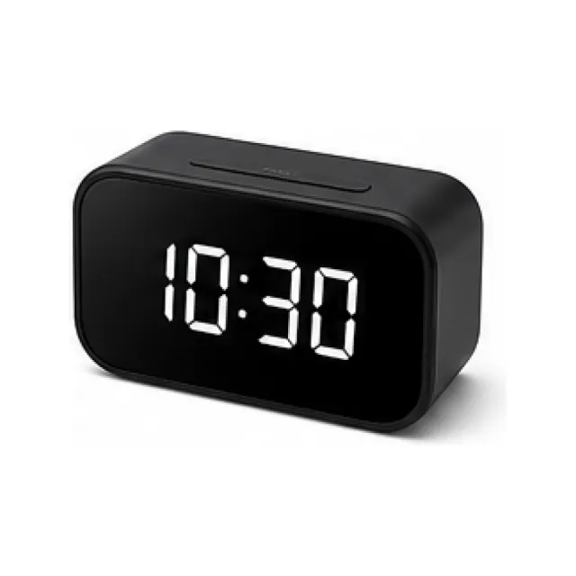 Compact Digital Alarm Clock white-background product packshot