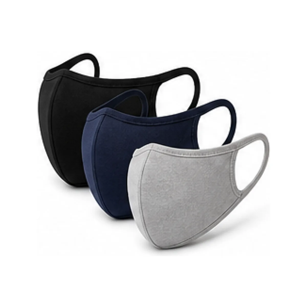 Reusable Fabric Face Cover Set white-background product packshot