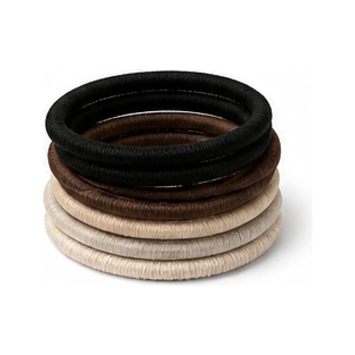 Elastic Hair Tie Set white-background product packshot