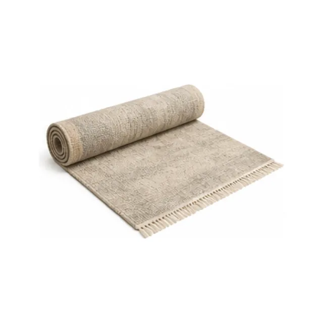 Textured Large Area Rug - Natural Finish white-background product packshot