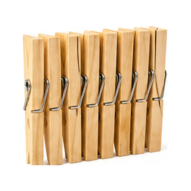 Clothes Peg Set white-background product packshot