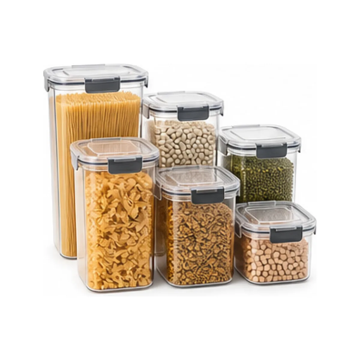 Airtight Pantry Container Set white-background product packshot