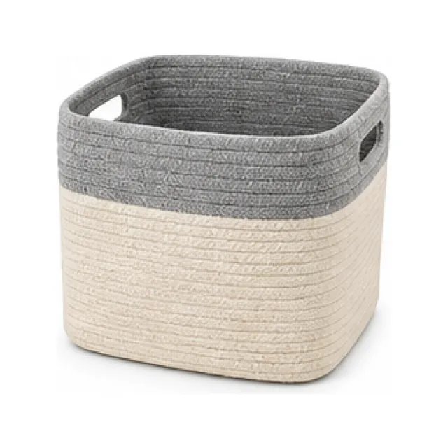 Foldable Cloth Storage Basket white-background product packshot