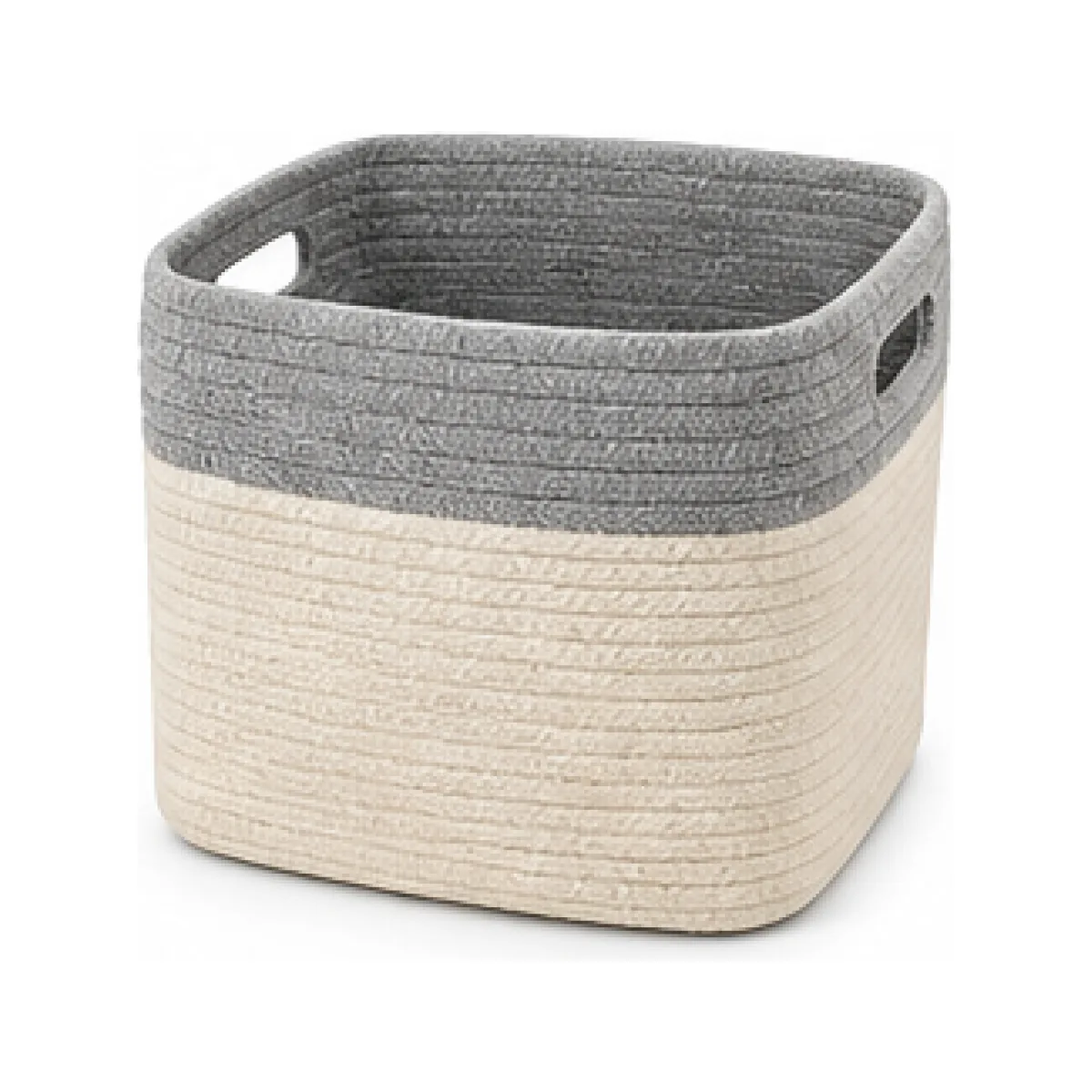 Foldable Cloth Storage Basket white-background product packshot
