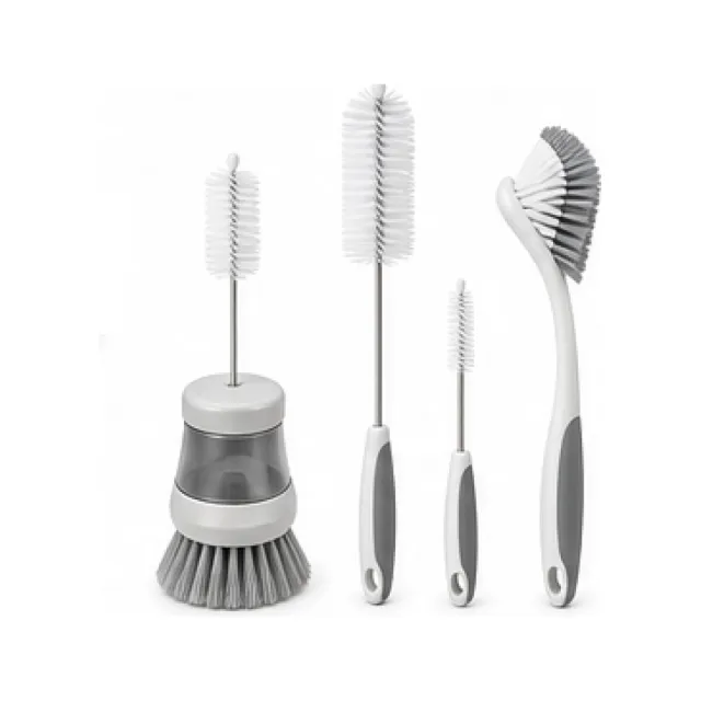 Multi-Purpose Cleaning Brush Set white-background product packshot