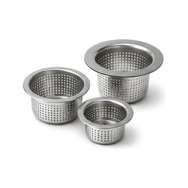 Kitchen Sink Strainer Set white-background product packshot