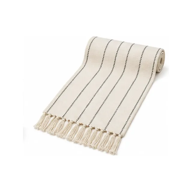 Cotton Table Runner white-background product packshot