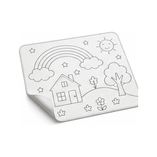 Washable Colouring Mat white-background product packshot