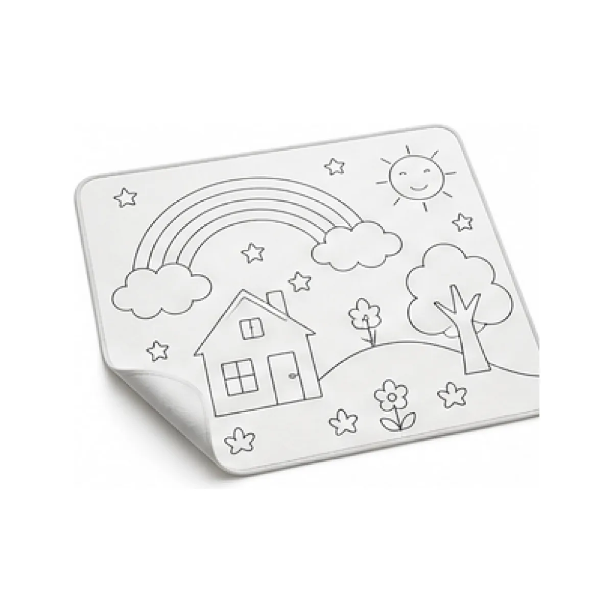 Washable Colouring Mat white-background product packshot