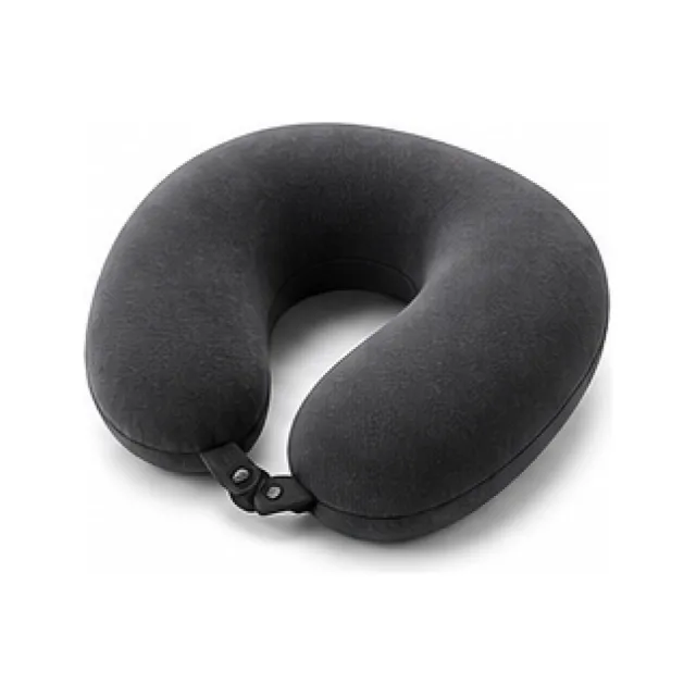 Memory Foam Travel Neck Pillow - Midnight Finish white-background product packshot